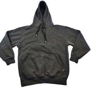 Pro Club Heavyweight Charcoal Gray‎ Hoodie Sweatshirt teen Size S baggy pullover